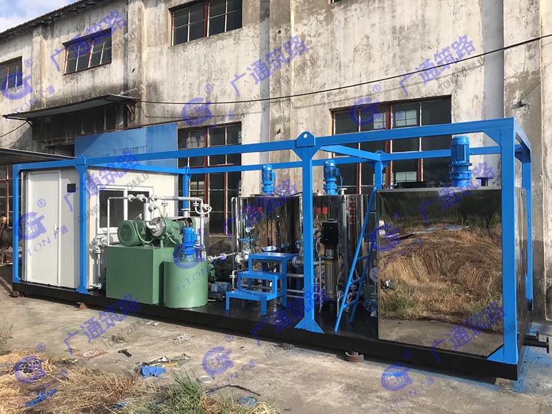 LRS系列導熱油式乳化瀝青設備